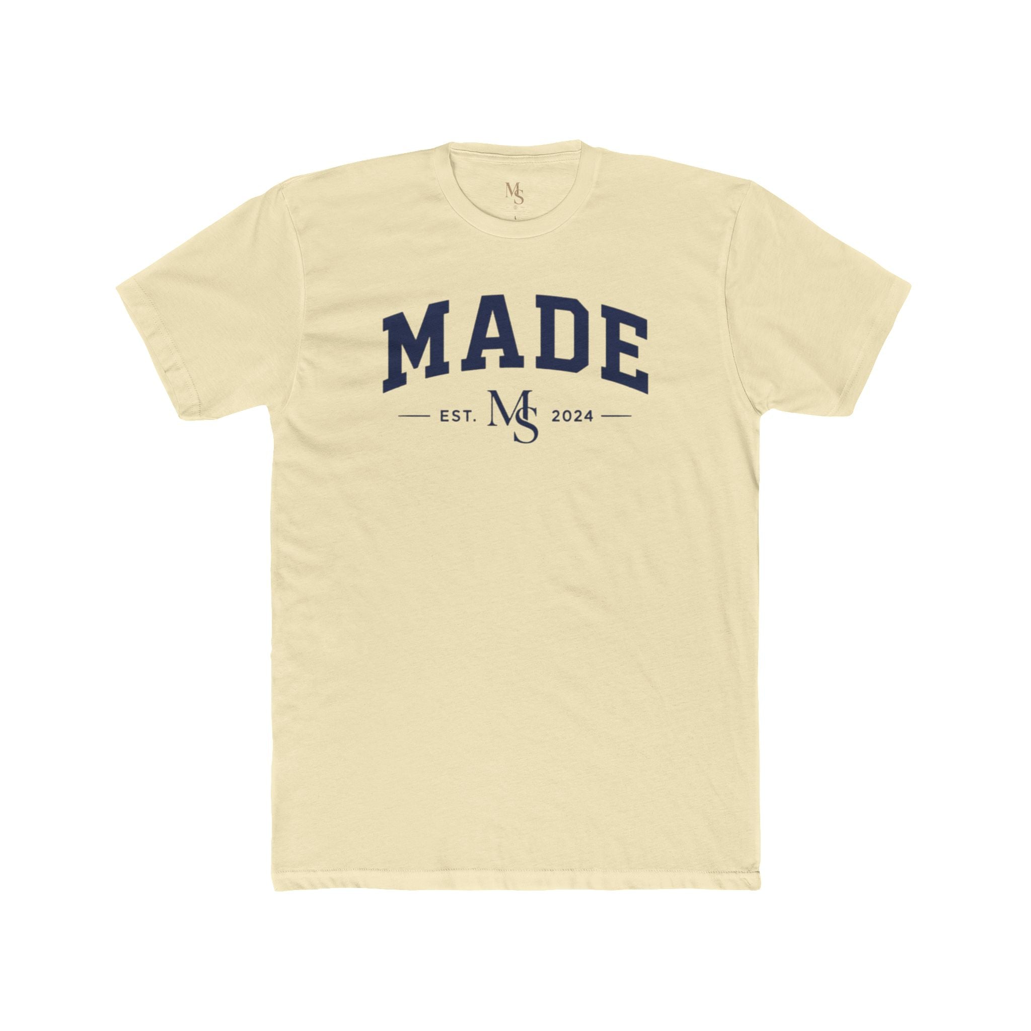 Unisex Cotton Crew Tee