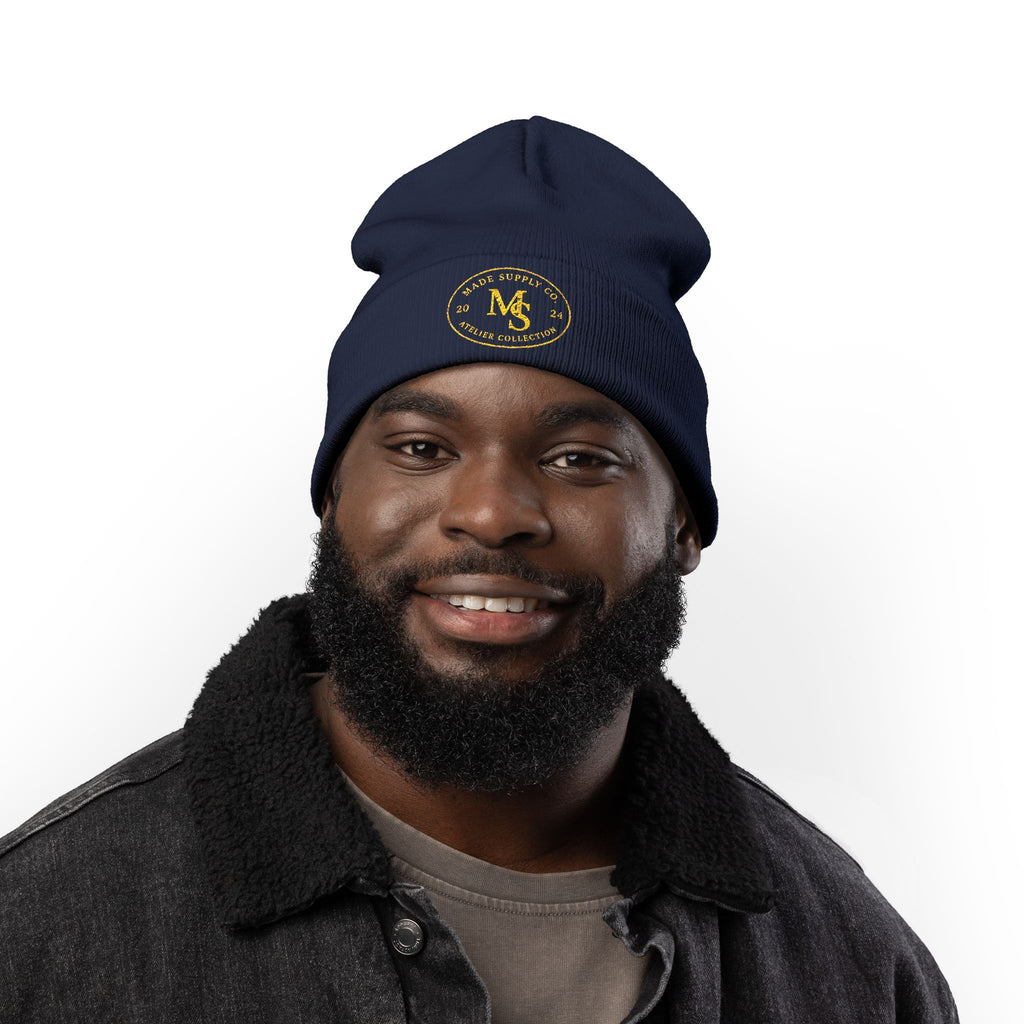 Core Knit Beanie | Premium Embroidered Headwear