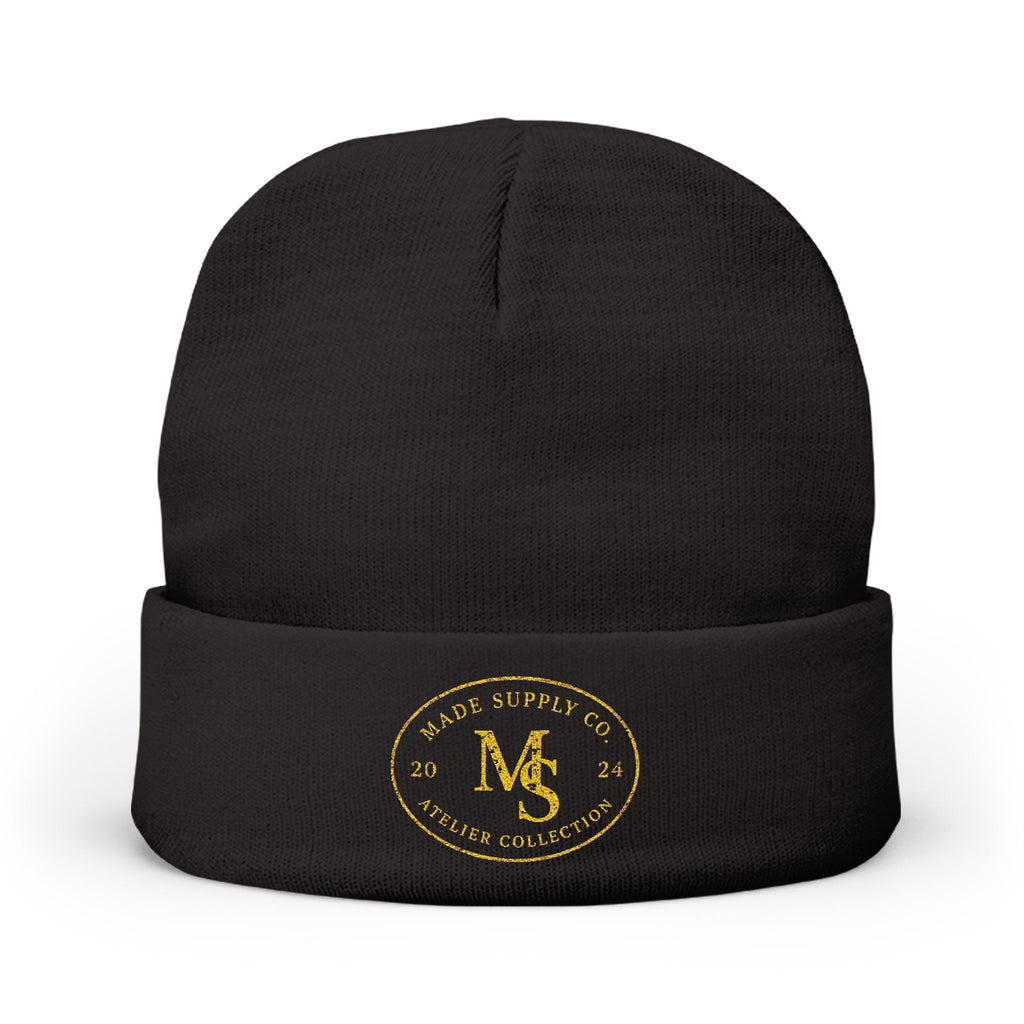 Core Knit Beanie | Premium Embroidered Headwear