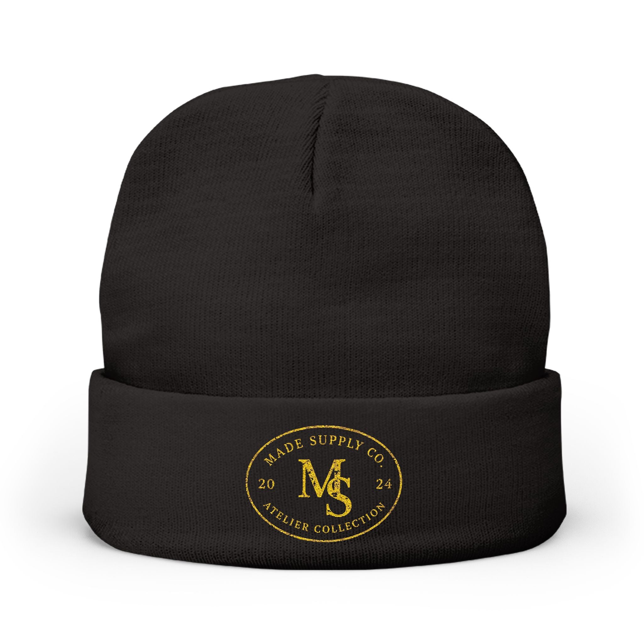 Core Knit Beanie | Premium Embroidered Headwear