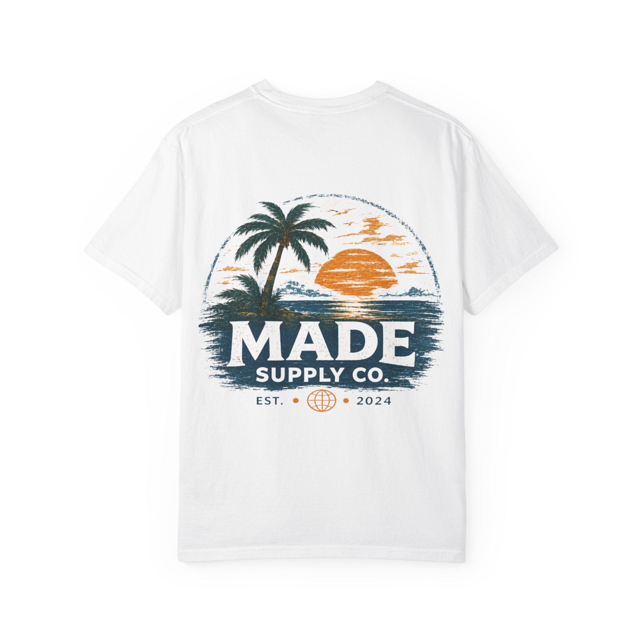 Coastal Sunset Tee | Premium Garment-Dyed T-Shirt