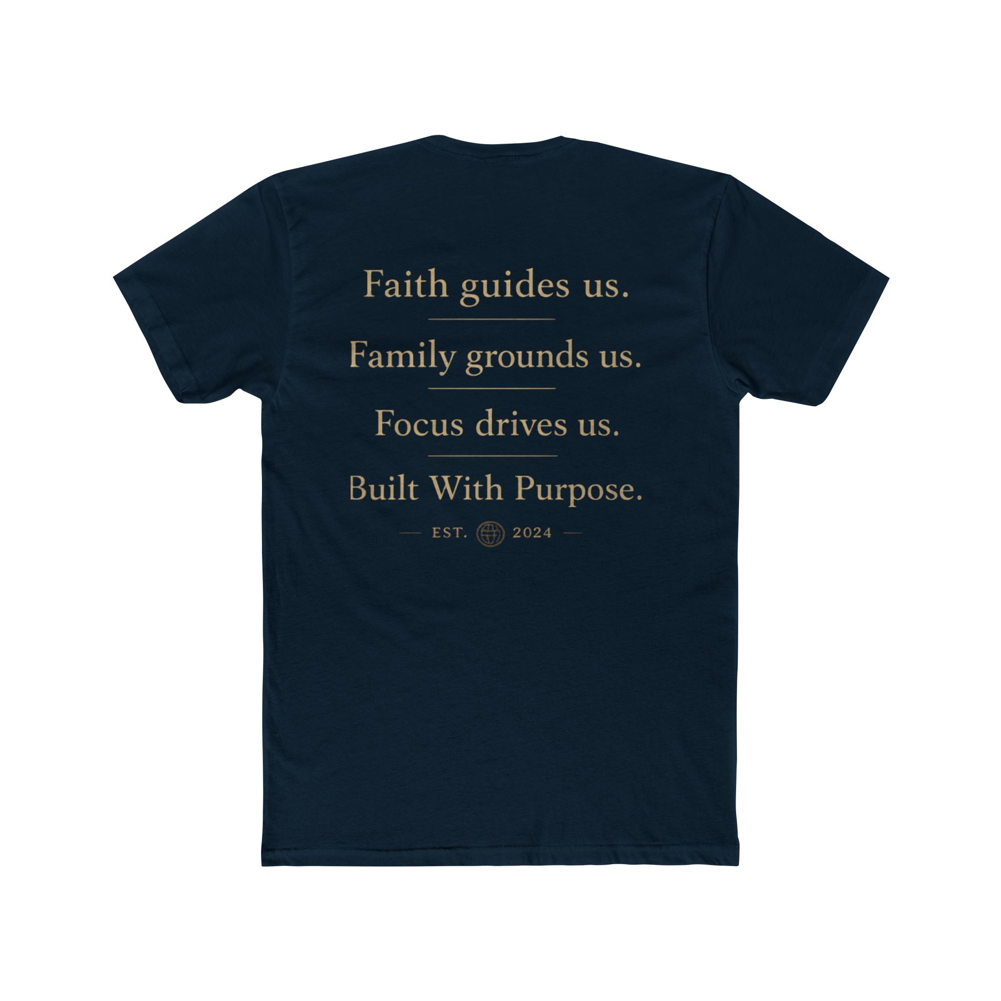 Unisex Cotton Crew Tee