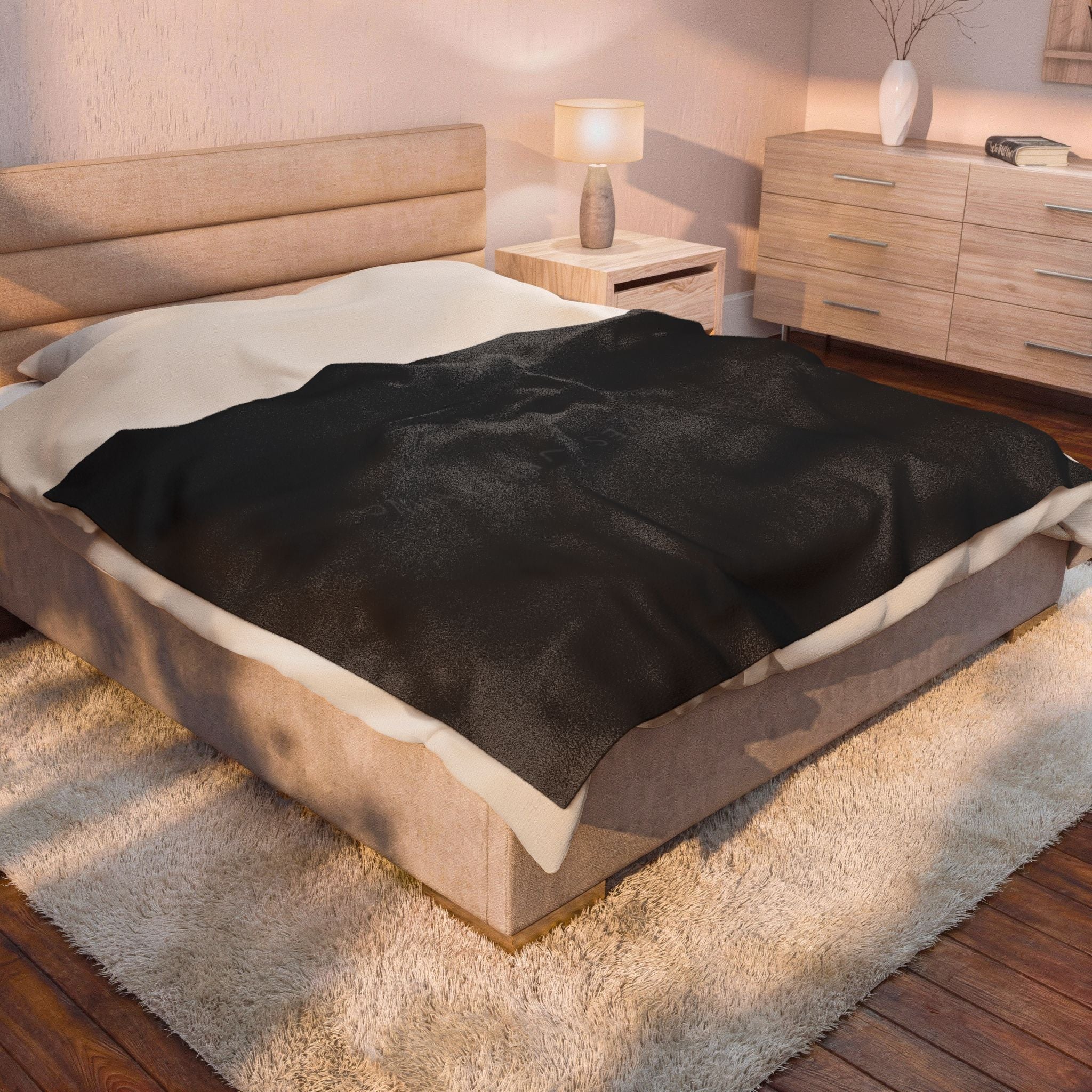 “Purpose Drives Everything” Plush Blanket | Luxury Throw Blanket