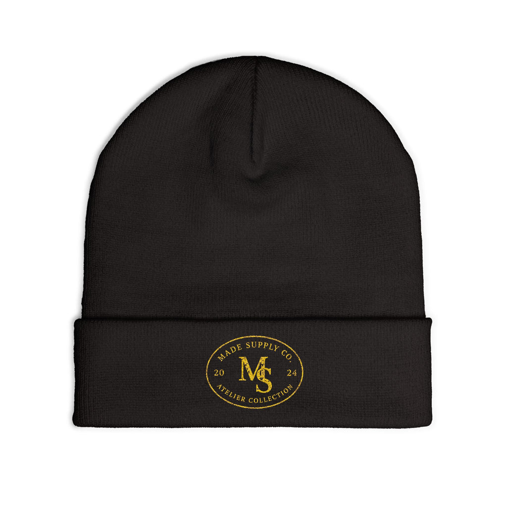 Core Knit Beanie | Premium Embroidered Headwear