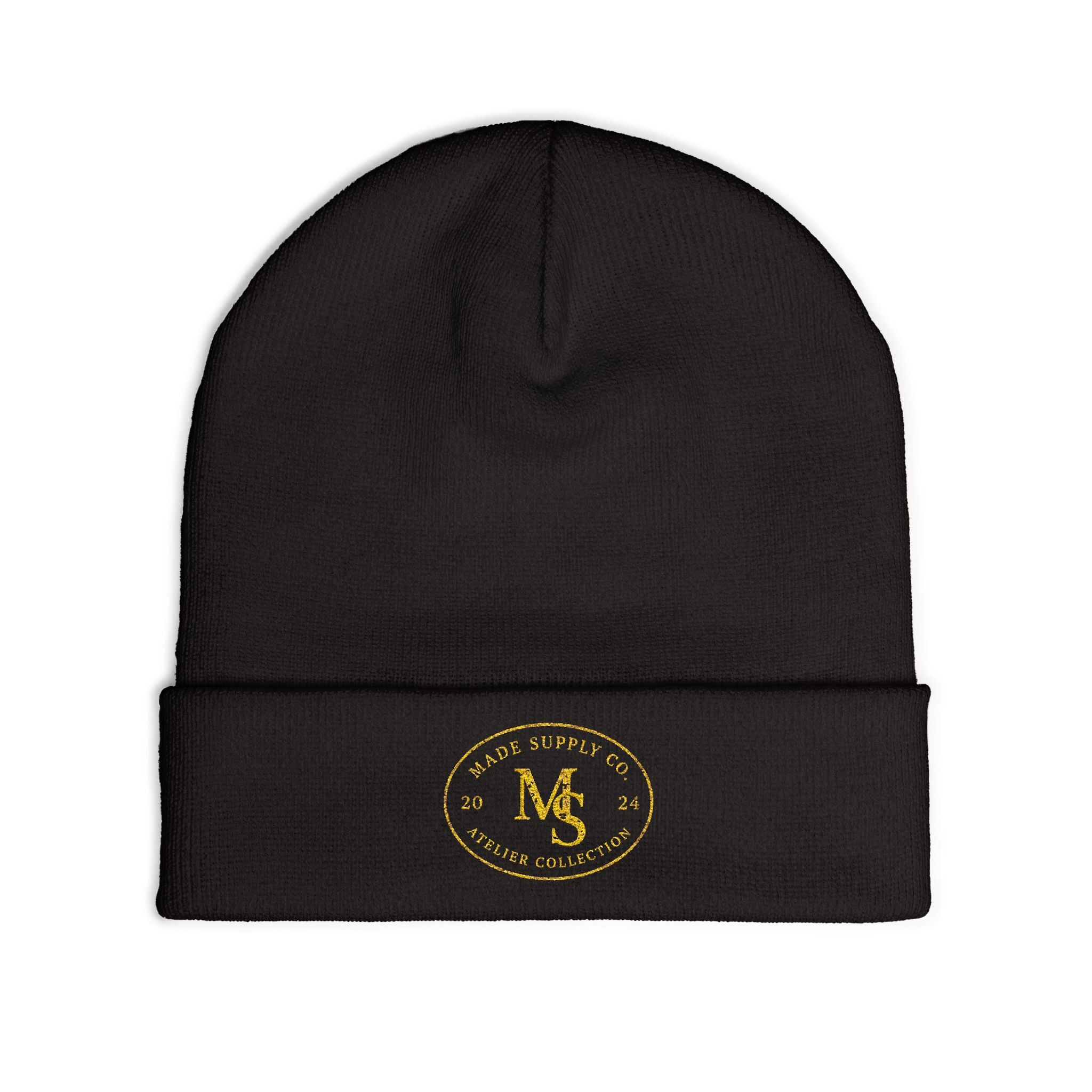 Core Knit Beanie | Premium Embroidered Headwear