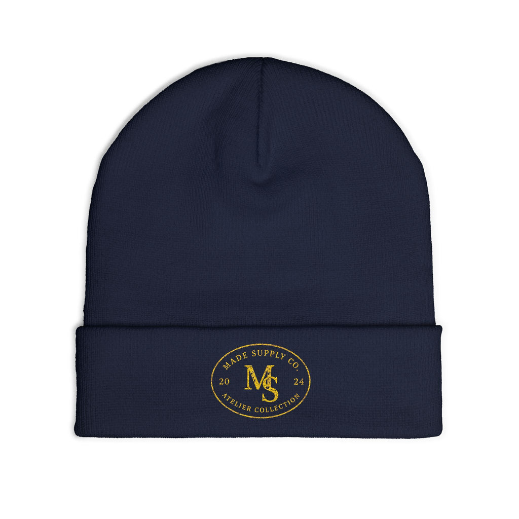 Core Knit Beanie | Premium Embroidered Headwear