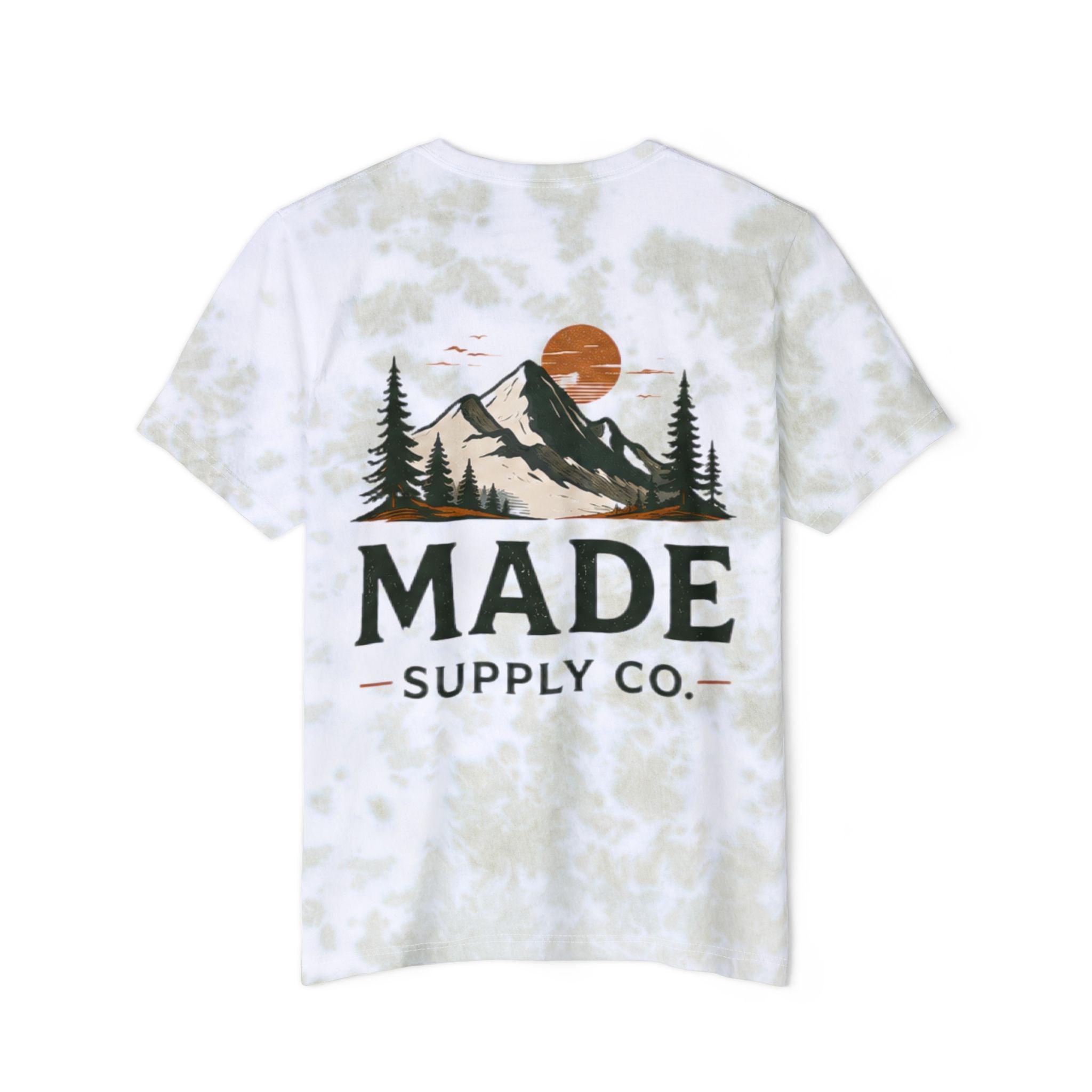 Mountain Escape Tie-Dye Tee 
 | Vintage Outdoor Graphic Shirt