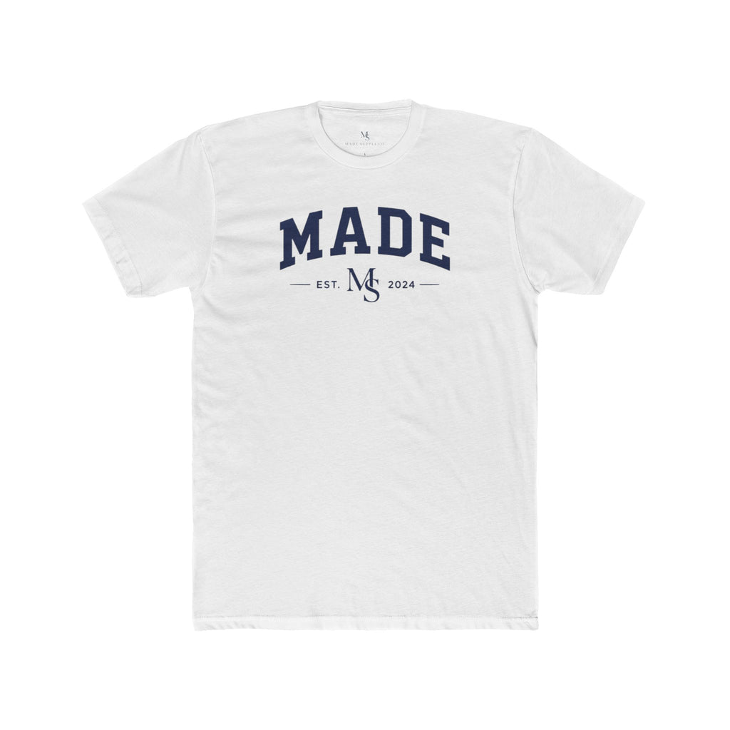 Unisex Cotton Crew Tee