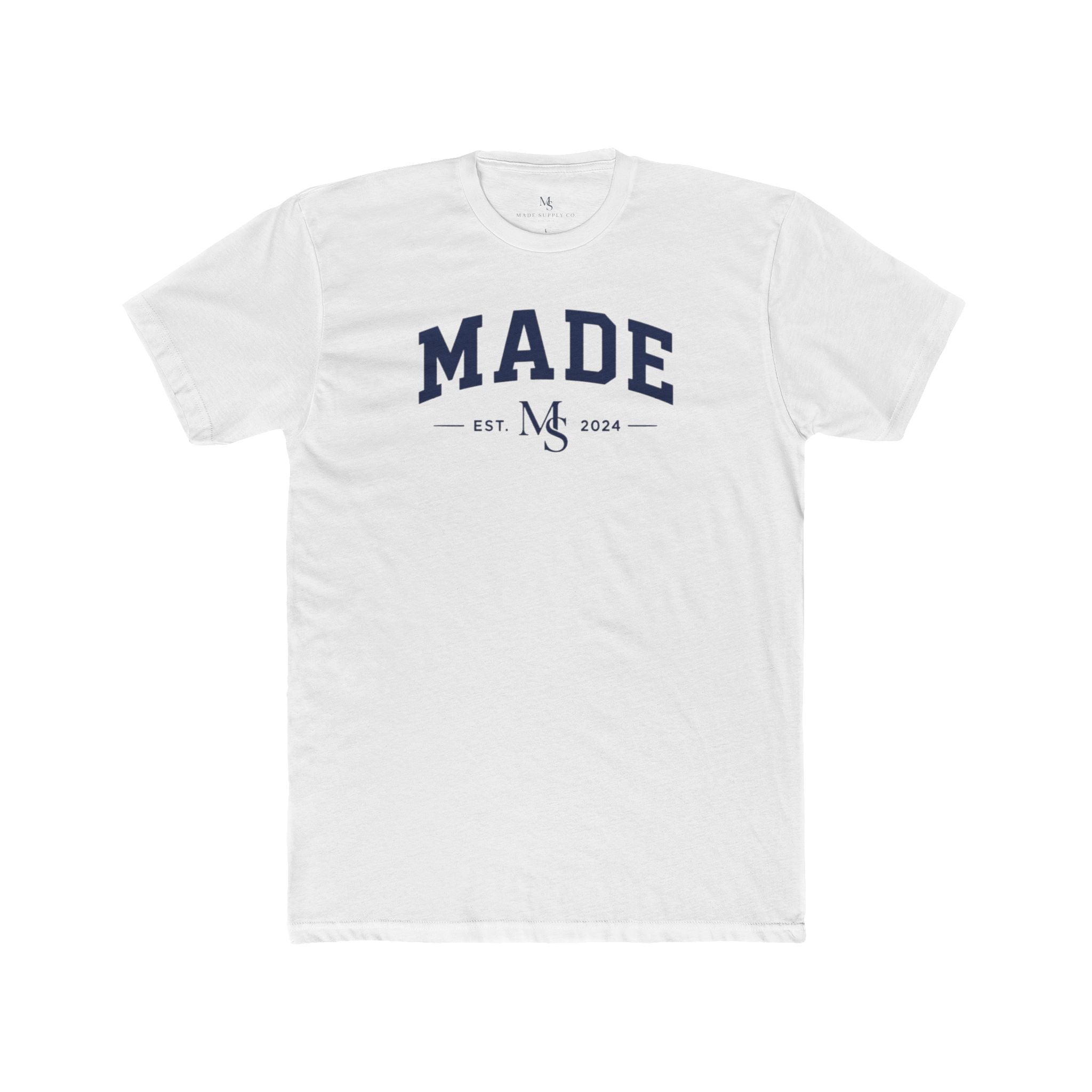 Unisex Cotton Crew Tee