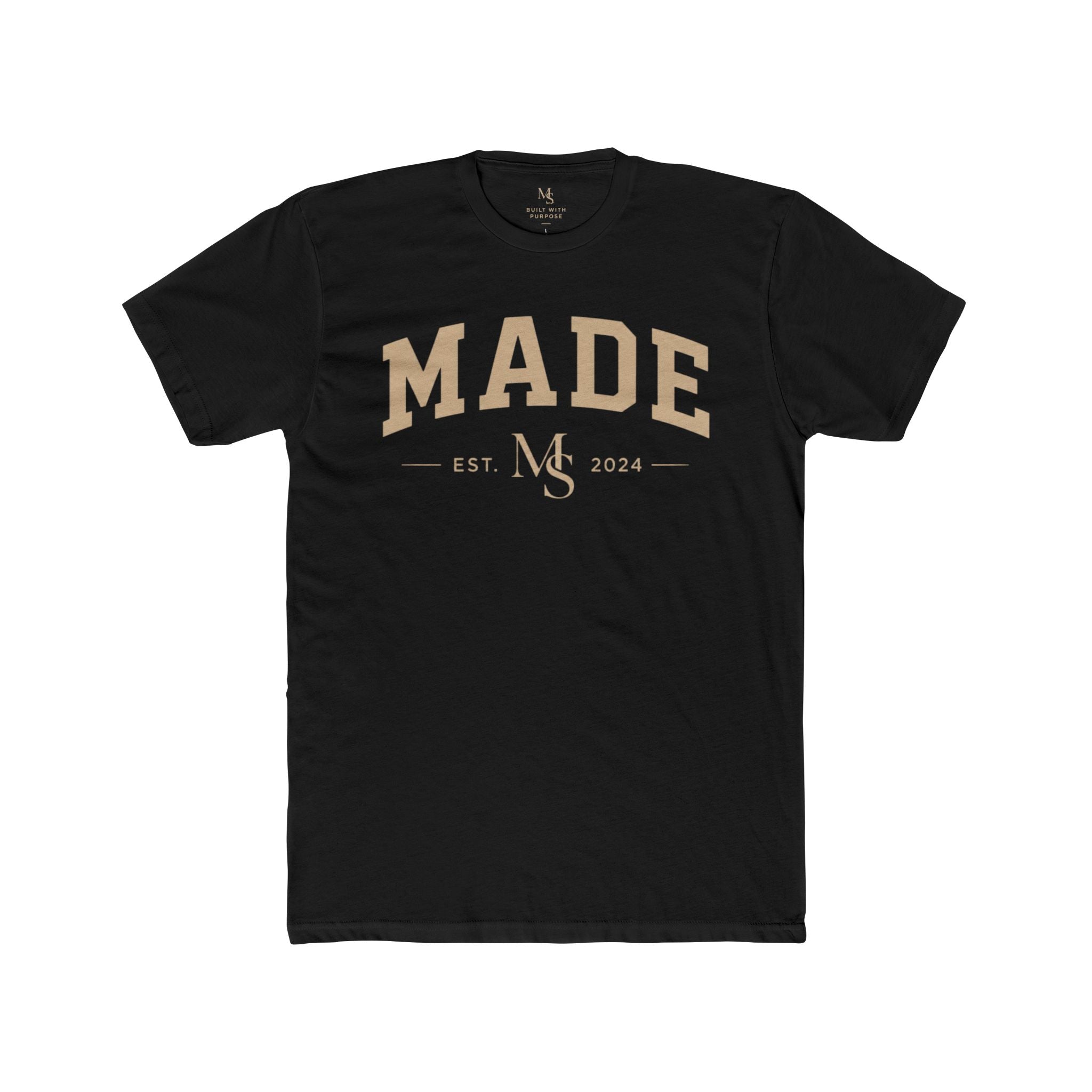 Unisex Cotton Crew Tee
