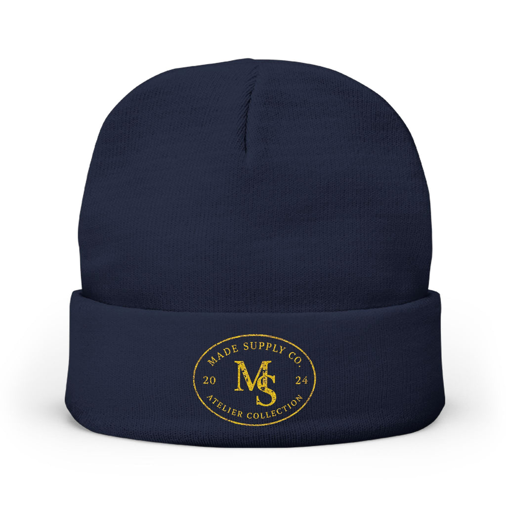 Core Knit Beanie | Premium Embroidered Headwear