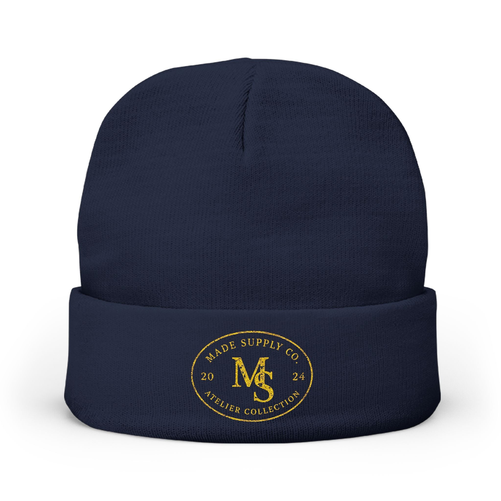 Core Knit Beanie | Premium Embroidered Headwear