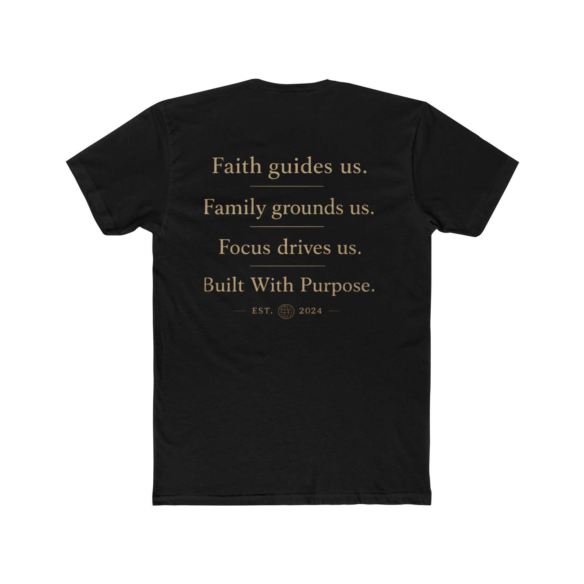 Unisex Cotton Crew Tee