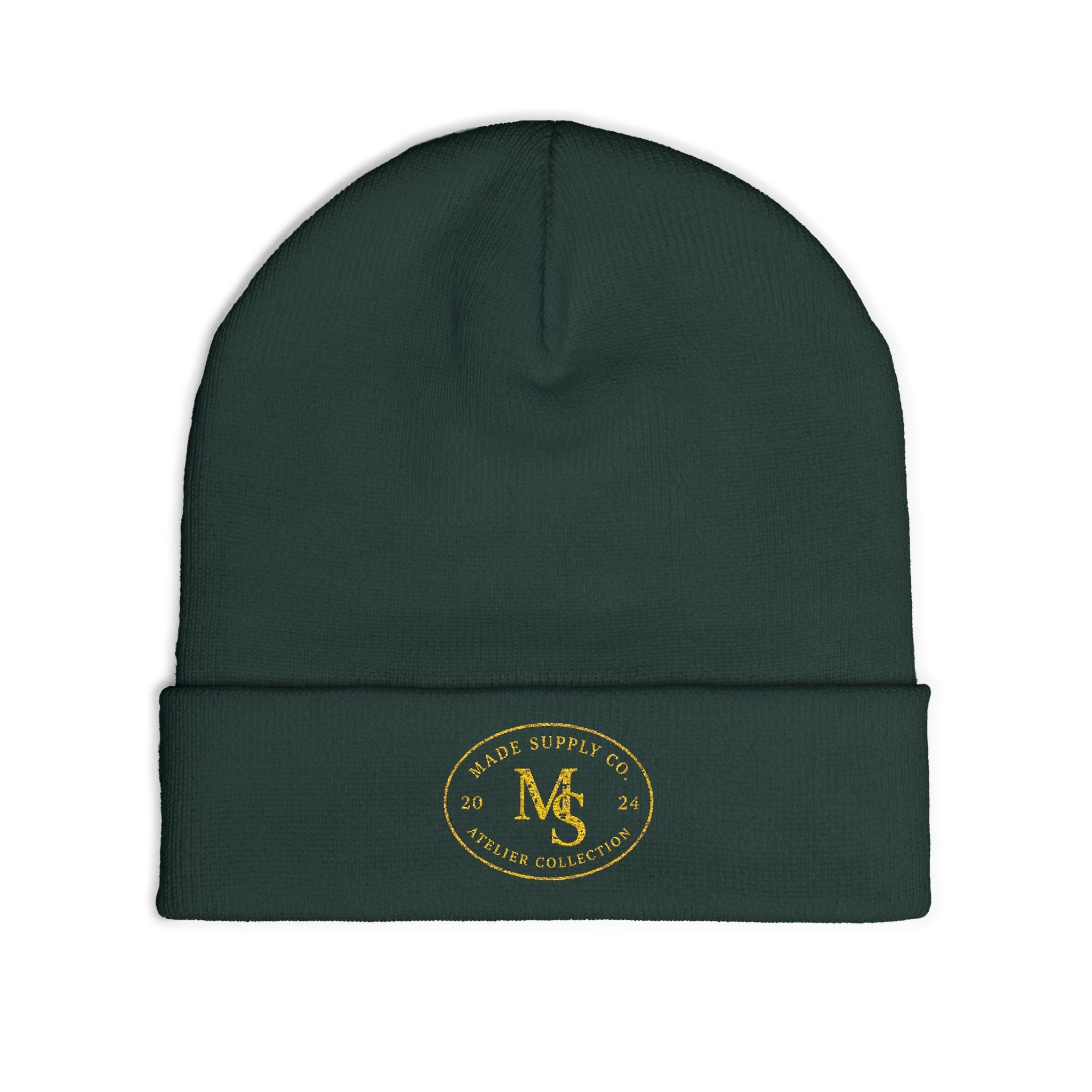 Core Knit Beanie | Premium Embroidered Headwear