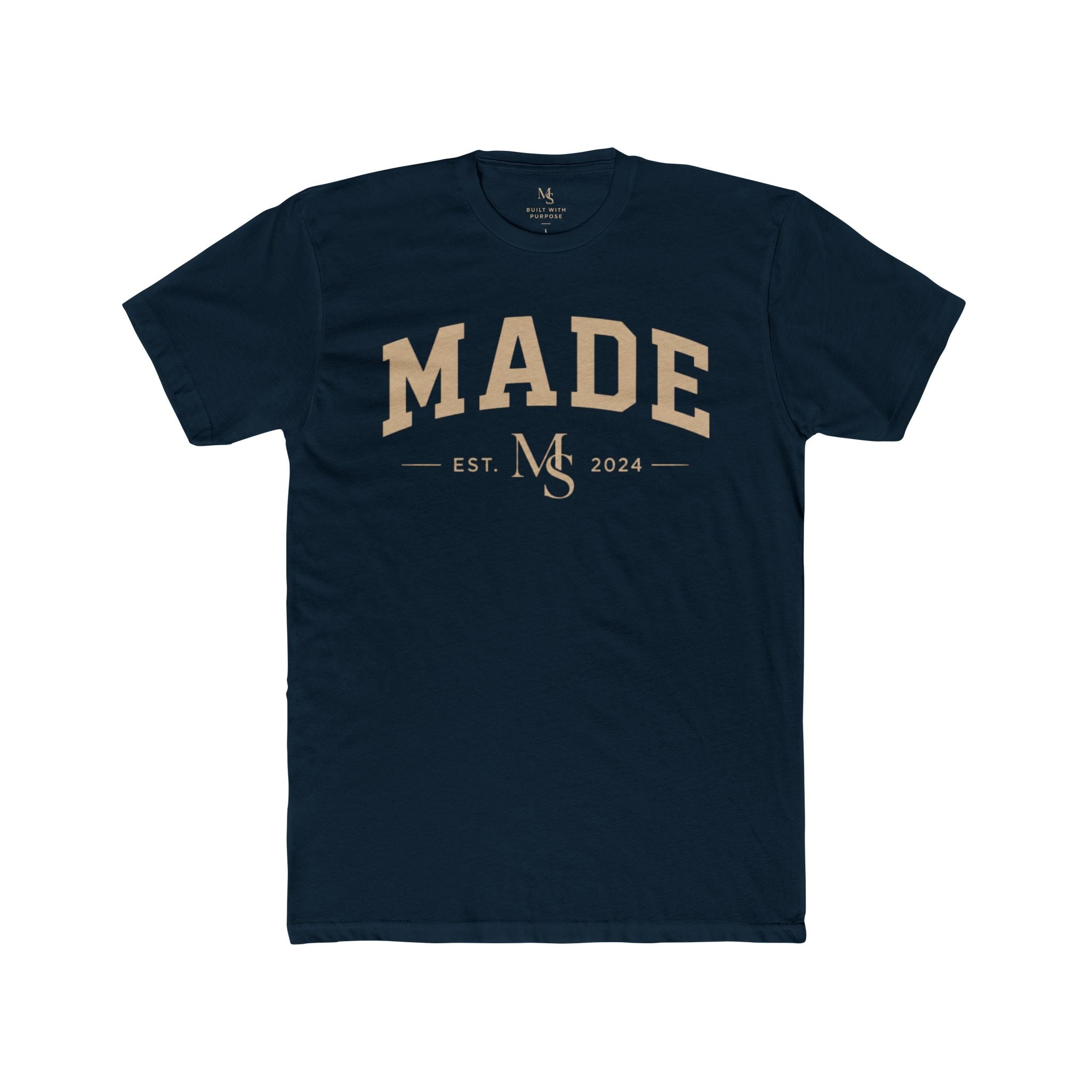 Unisex Cotton Crew Tee